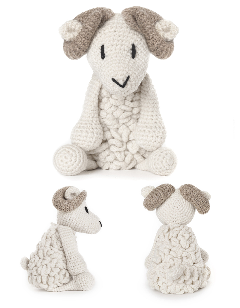 toft ed's animal bryn the welsh mountain sheep amigurumi crochet